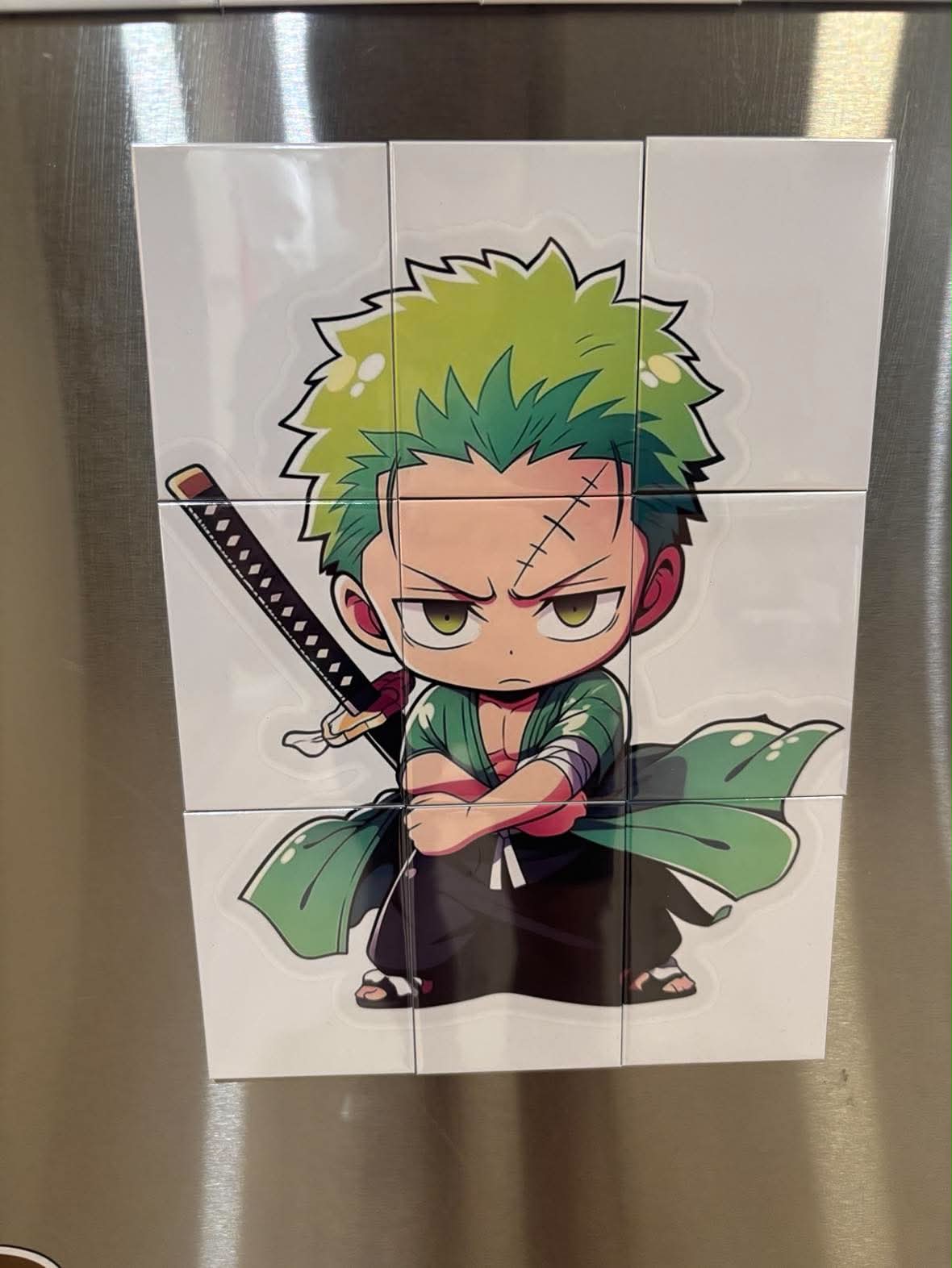 Luffy Anime Puzzle Magnet