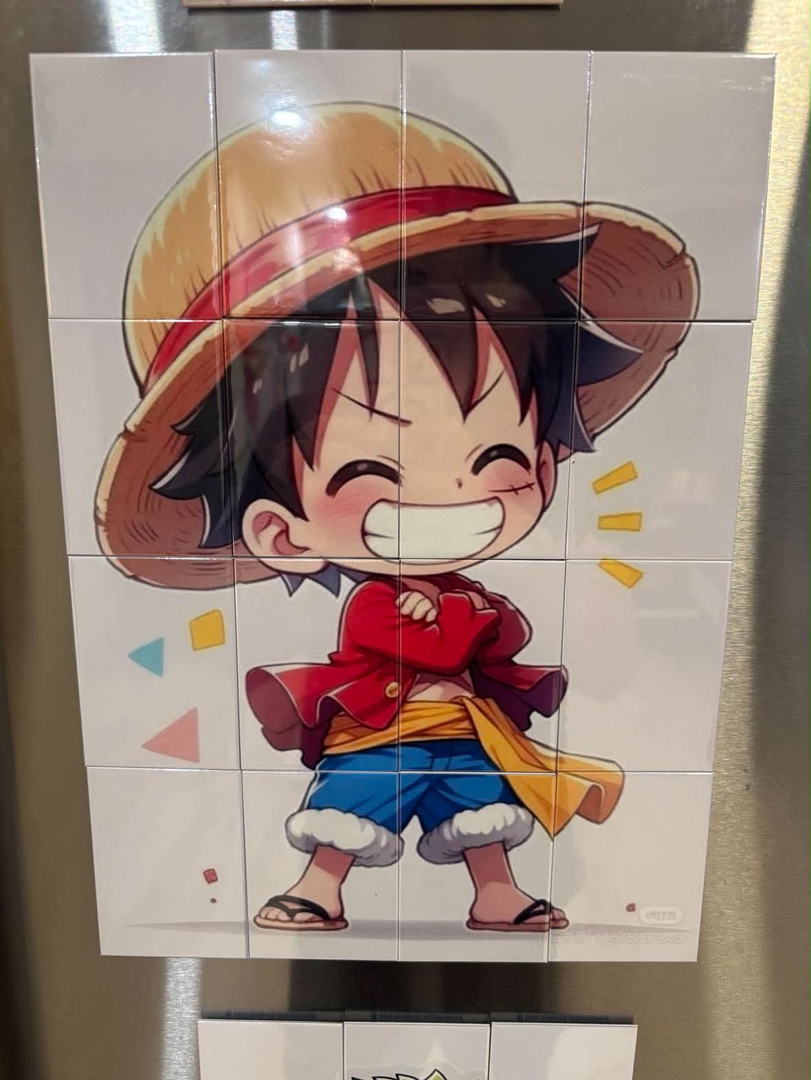 Zoro Anime Puzzle Magnet